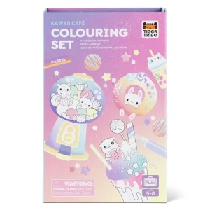ΣΕΤ ΔΡΑΣΤΗΡΙΟΤΗΤΩΝ - Pastel Colouring Set Kawaii Cafe