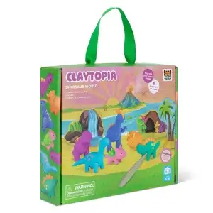 ΣΕΤ ΔΡΑΣΤΗΡΙΟΤΗΤΩΝ - Claytopia Dinosaur World