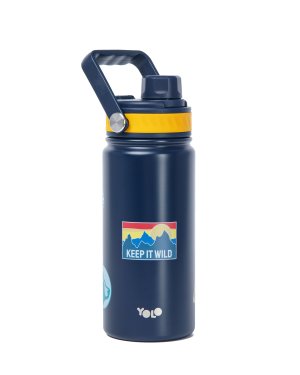ΜΕΤΑΛΛΙΚΟ ΘΕΡΜΟΣ ΜΕ ΛΑΒΗ 500ML – CampX