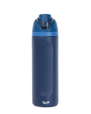 ΜΕΤΑΛΛΙΚΟ ΘΕΡΜΟΣ 2 σε 1 (700ML) – Blue Navy
