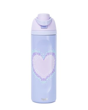 ΜΕΤΑΛΛΙΚΟ ΘΕΡΜΟΣ 2 σε 1 (700ML) – Heart Tie Dye