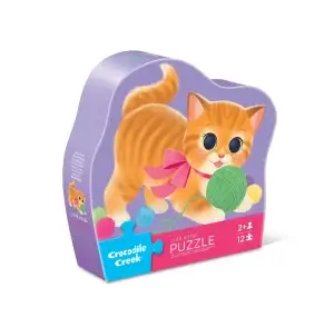 12-Piece Puzzle Cute Kitten