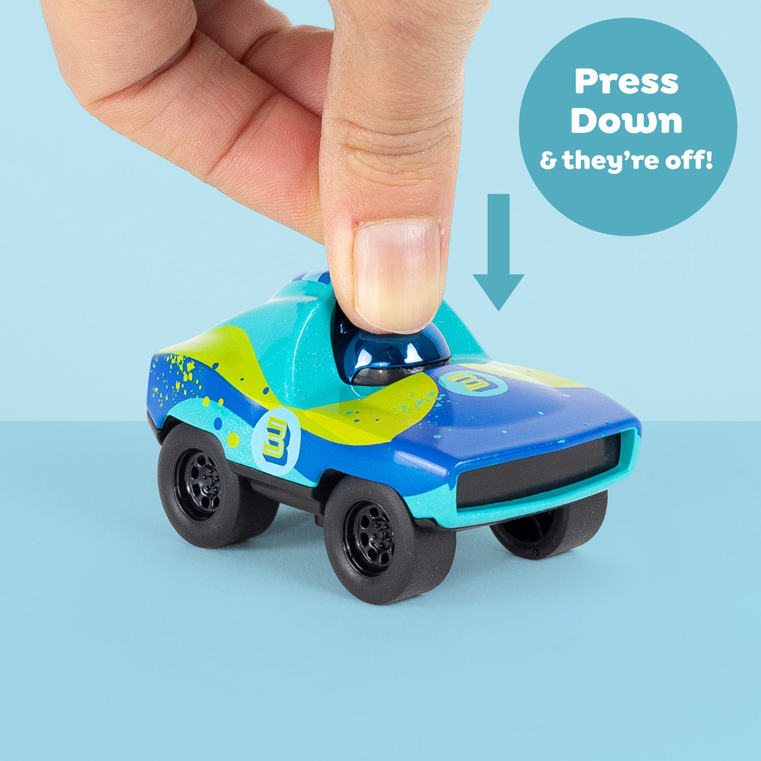 Presto Racers Comet (Blue/Green) - Image 2
