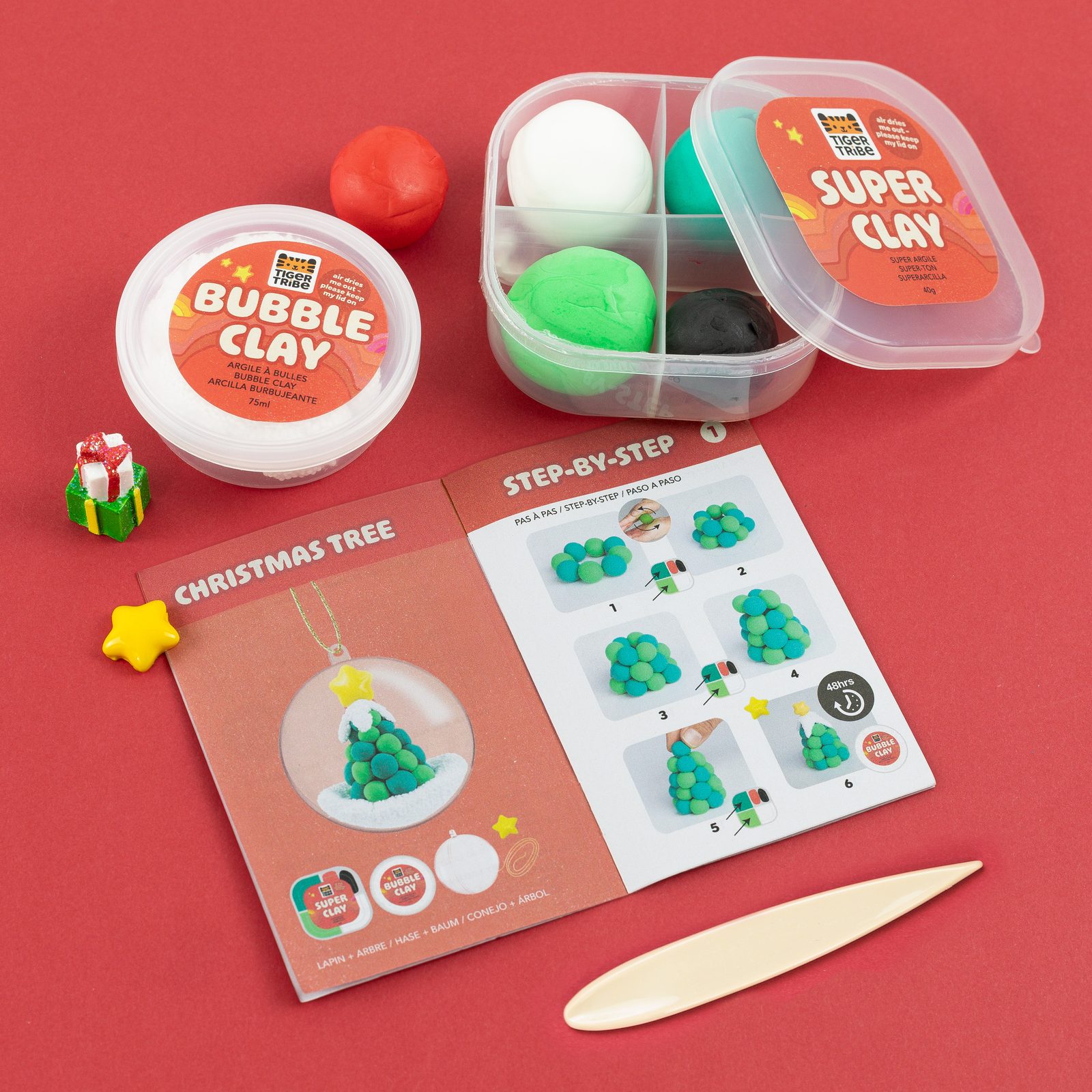 Clay Craft - Snowman and Tree - Image 2