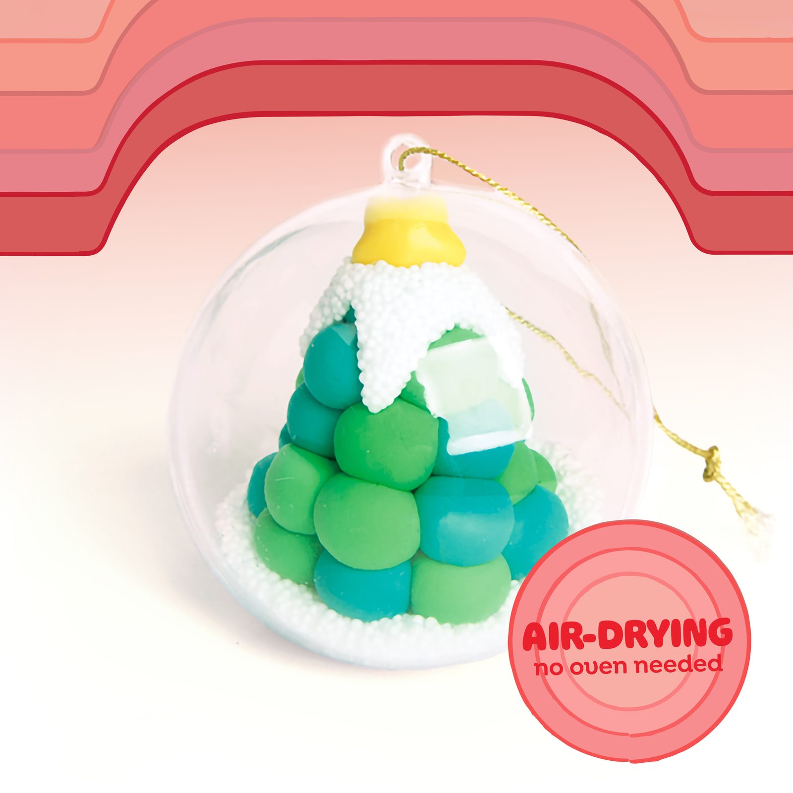 Clay Craft - Snowman and Tree - Image 5